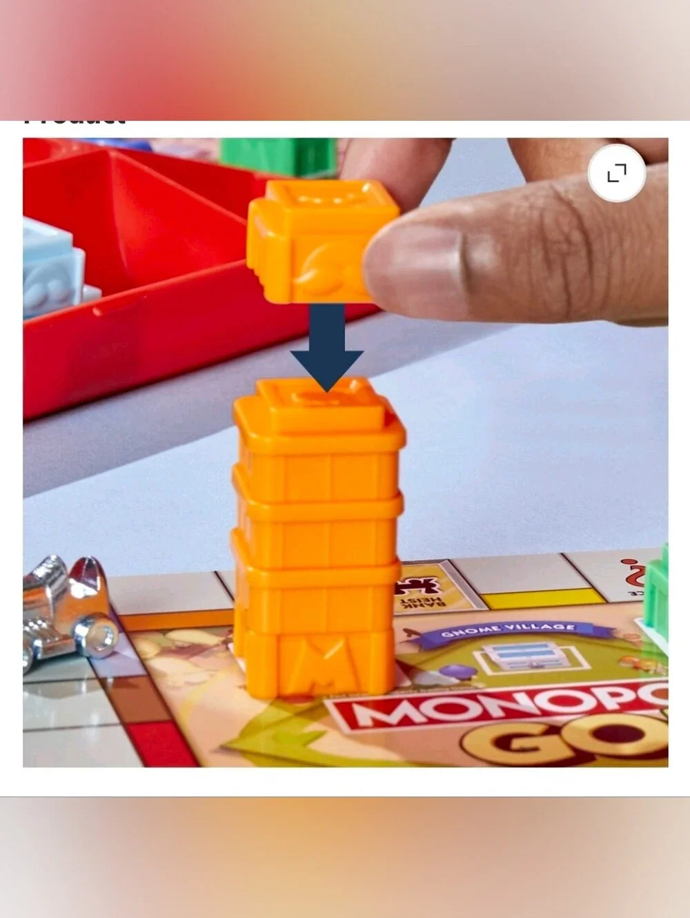 Monopoly GO! Board Game, Inspired by the Popular Mobile Board Game, 15 Mins., Fa
